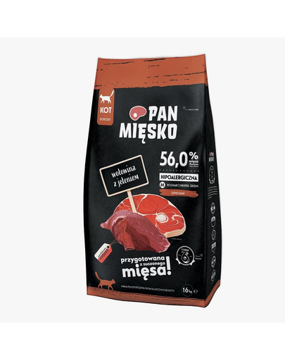 PAN MIĘSKO Hovězí maso s jelenem M 1,6 kg