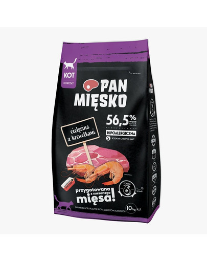 PAN MIĘSKO Telecí maso s krevetami S 10kg