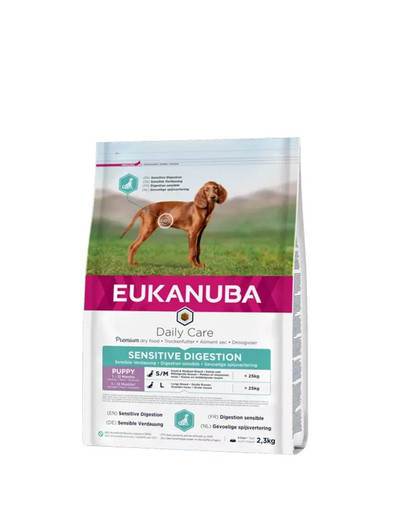 EUKANUBA Daily Care Puppy Sensitive Digestion 2,3 kg