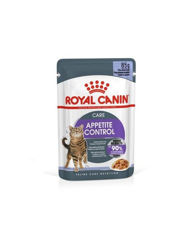 ROYAL CANIN Appetite Control Jelly 85 g vlhké krmivo pro dospělé kočky s nadměrnou chutí k jídlu
