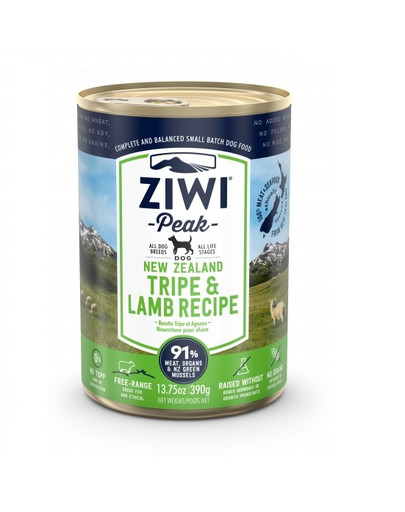 ZIWIPEAK Dog Tripe & Lamb 390 g