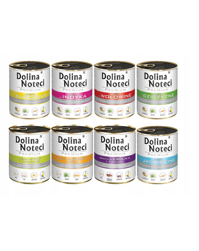 DOLINA NOTECI Premium 2 Mix příchutí bez ryb 30x800g