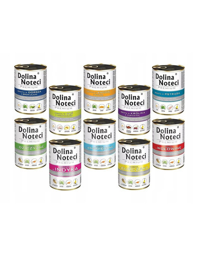 DOLINA NOTECI Premium Mix příchutí 800 g x 10 ks