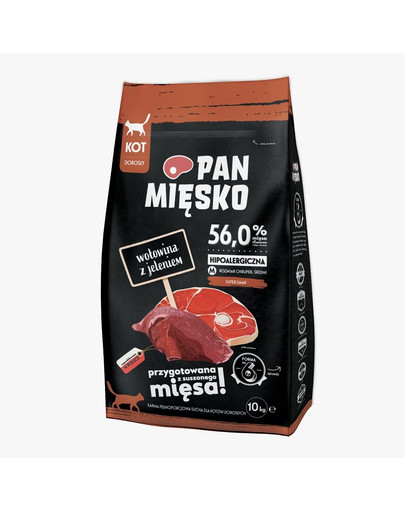 PAN MIĘSKO Hovězí maso s jelenem M 10kg