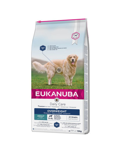 EUKANUBA Daily Care Overweight & Sterilised 12 kg