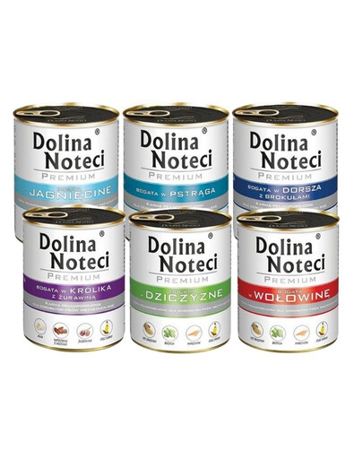 DOLINA NOTECI Premium Mix příchutí bez kuřete 10x800g