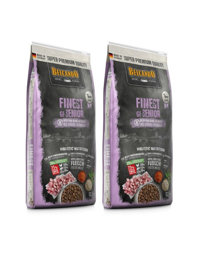 BELCANDO Finest Grain Free Senior 2 x 12.5 kg granule pro starší psy