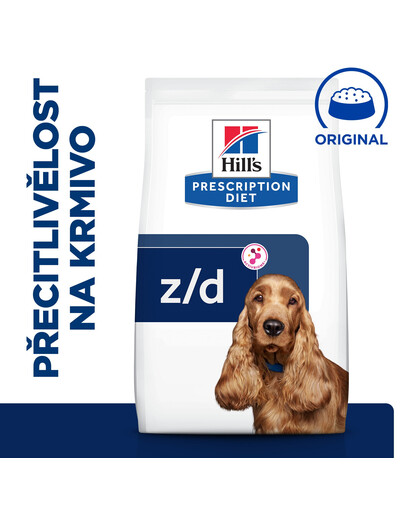HILL'S Prescription Diet z/d Alergie a péče o kůži granule pro psy 3 kg