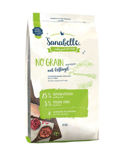 SANABELLE No grain Drůběží 2 kg