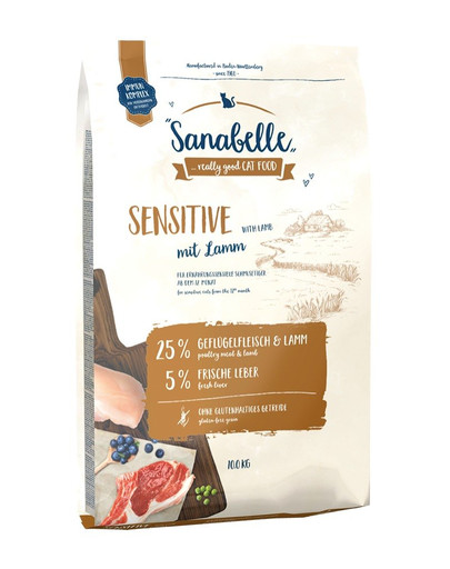 SANABELLE Sensitive Lamb 10 kg