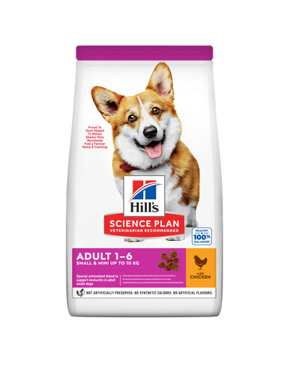 HILL'S Canine Adult Small & Mini Chicken 6 kg