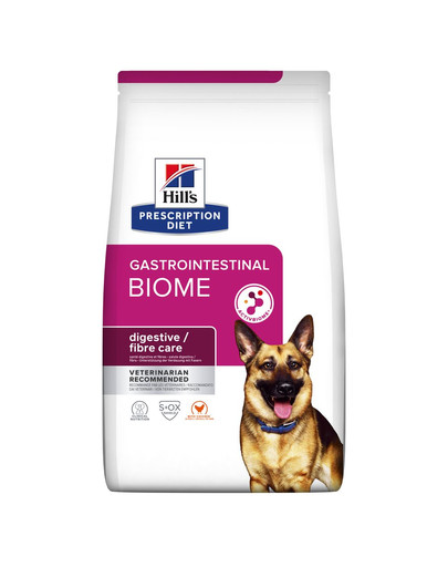 HILL'S Prescription Diet Gastrointestinal Biome krmivo pro psy s kuřetem 10 kg
