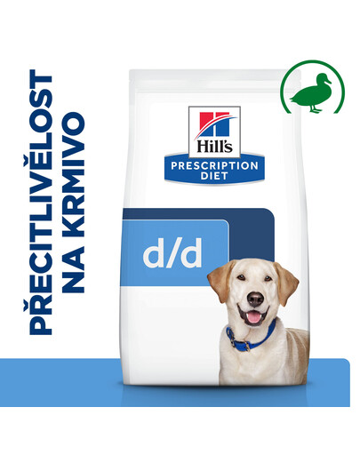 HILL'S  Prescription Diet d/d Alergie a péče o kůži pro psy s kachnou 4 kg