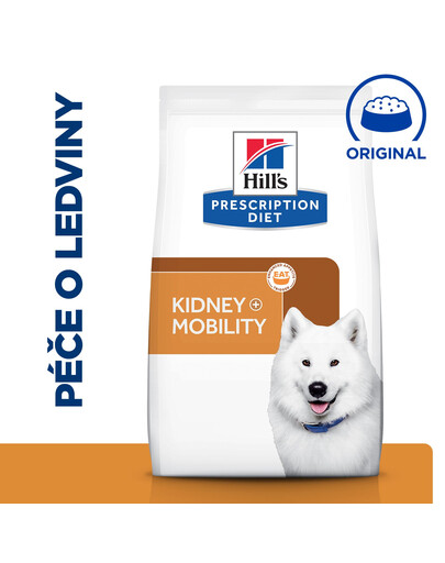 HILL'S Prescription Diet k/d + Mobility Péče o ledviny granule pro psy 12 kg
