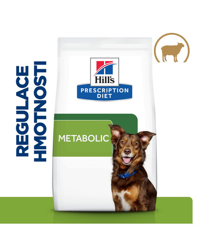 HILL'S Prescription Diet Metabolic Regulace hmotnosti granule pro psy 4 kg
