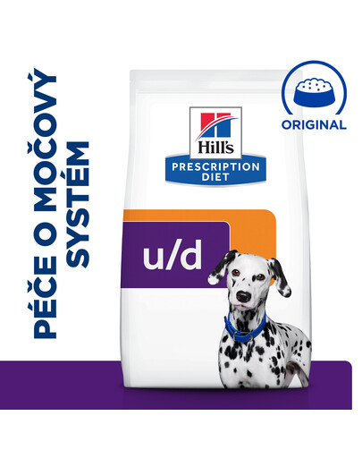 HILL'S Prescription Diet u/d Péče o močový systém granule pro psy 10 kg
