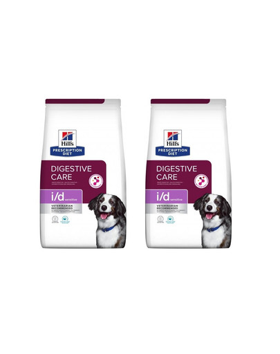 HILL'S Prescription Diet Sensitive i/d Activ Biome Canine 2 x 12 kg