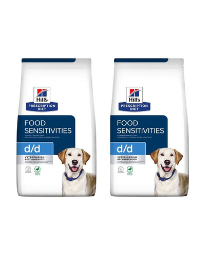 HILL'S Prescription Diet Canine d/d Duck & Rice 2 x 12 kg