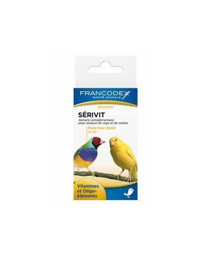 FRANCODEX Vitamíny na rovný zobák 15 ml