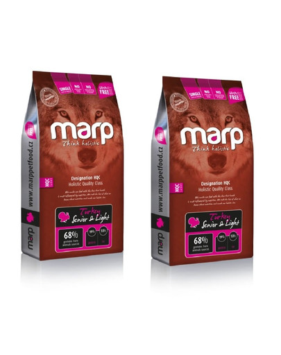 MARP Holistic Turkey S&L - krůtí senior&light bez obilovin 2 x 12 kg