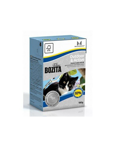 BOZITA Feline Outdoor & Active 16x190g