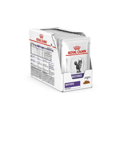 ROYAL CANIN Veterinary Health Nutrition Cat Neutered Balance 24x85g
