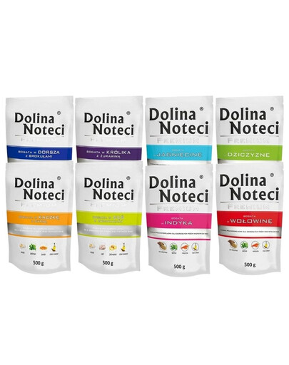 DOLINA NOTECI Premium Mix příchutí bez kuřete 30x500g