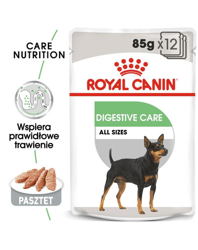 ROYAL CANIN Digestive Care Dog Loaf 48 x 85g kapsičky s paštikou pro psy s citlivým trávením