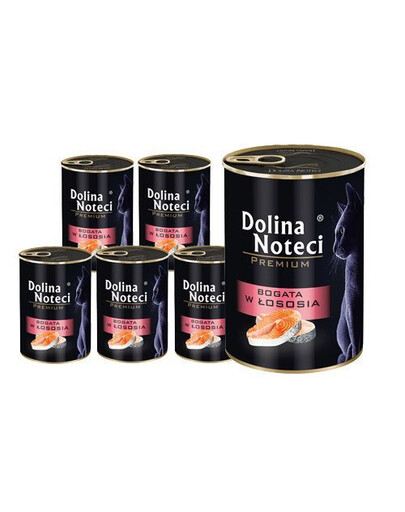 DOLINA NOTECI Cat Premium Losos 12x400 g