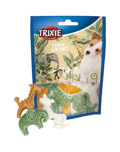 TRIXIE Veggie Safari Vegetariánské pamlsky pro psy 3ks 84g
