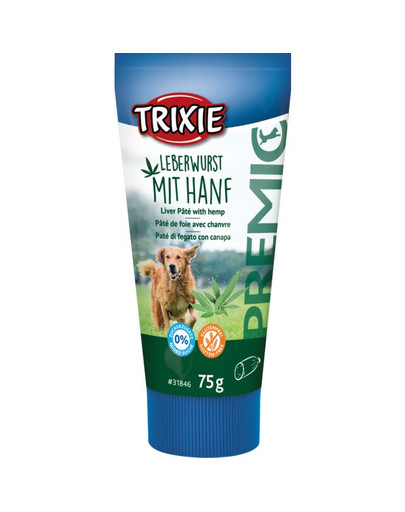 TRIXIE PREMIO játrová paštika s konopím pro psy 75 g