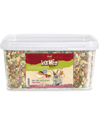 VITAPOL pokrm 2v1 pro křečka a králíka 1.6 kg