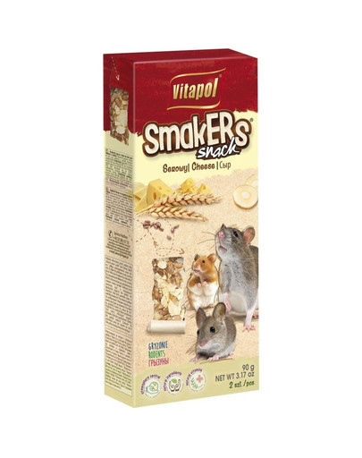 VITAPOL Smakers pro hlodavce-sérové 2 ks