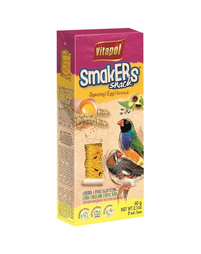 VITAPOL Smakers pro zebřičky -  vaječné