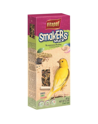 VITAPOL Smakers pro kanárka přepeření 2 ks bal.