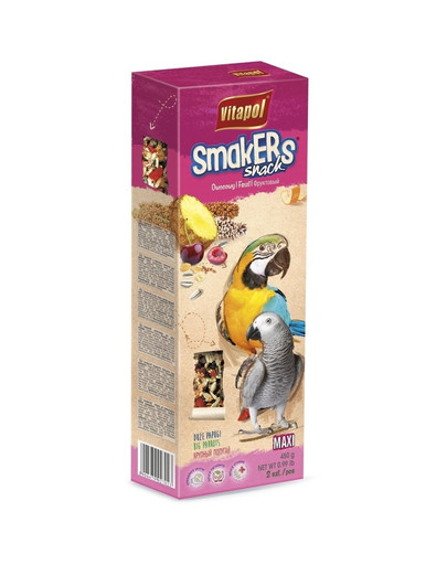 VITAPOL 2 klasy MAXI Velký papoušek ovoce