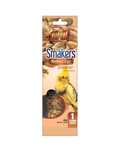 VITAPOL Smakers pro andulky - ořechové 45 g