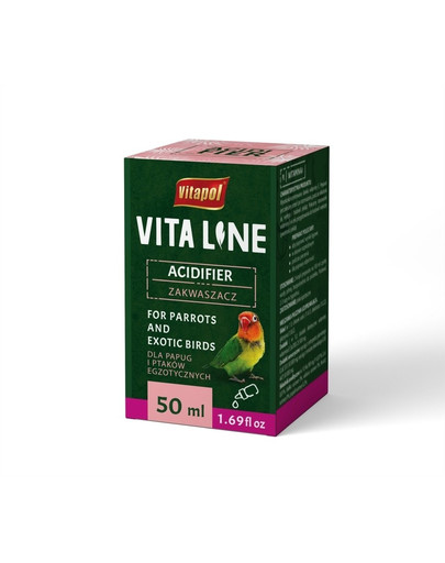 VITAPOL Acidifier pro exotické ptactvo 50ml