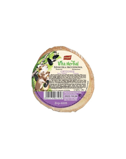 VITAPOL Vita Herbal Miska na bílkoviny pro hlodavce a králíky