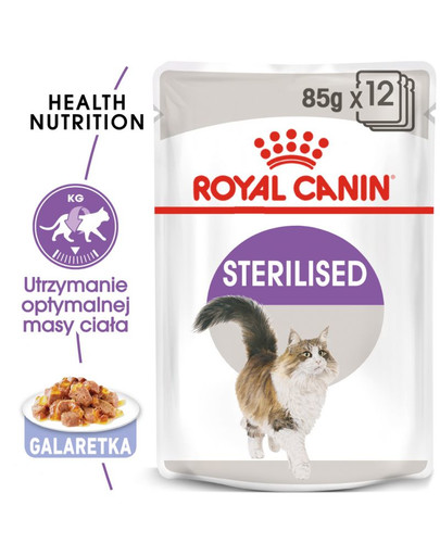 ROYAL CANIN Sterilised Jelly 24 x 85g kapsičky pro kastrované kočky v želé