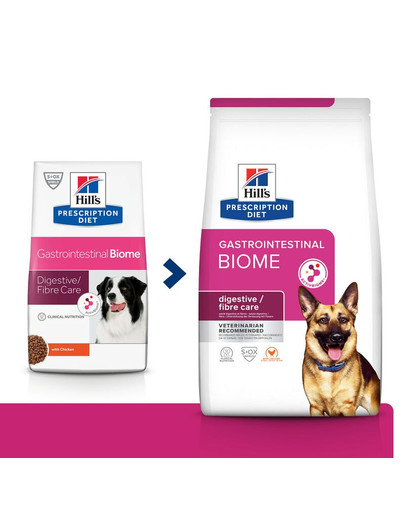 HILL'S Prescription Diet Gastrointestinal Biome krmivo pro psy s kuřetem 10 kg