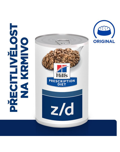 HILL'S Prescription Diet Canine z/d 370 g pro potravinové intolerance