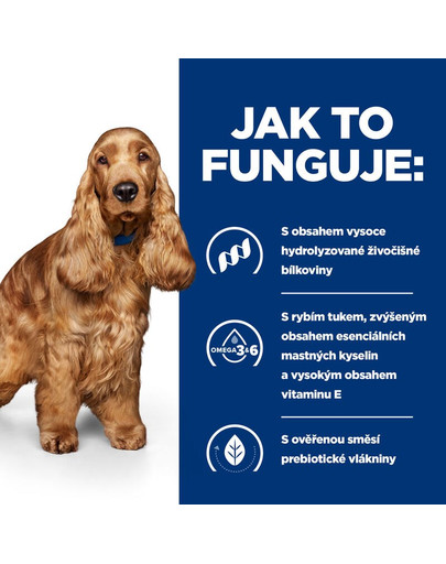 HILL'S Prescription Diet Canine z/d 370 g pro potravinové intolerance