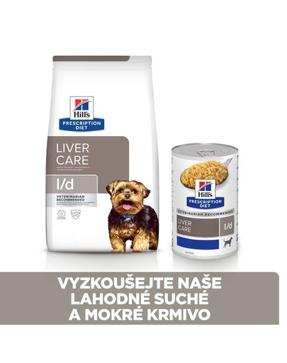 Hill's Prescription Diet l/d Péče o játra granule pro psy 4 kg