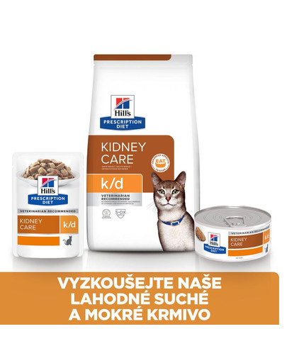 HILL'S Prescription Diet Feline K/D Kidney Care Chicken 3 kg