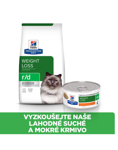 HILL'S Prescription Diet Feline r/d Weight Reduction 3 kg