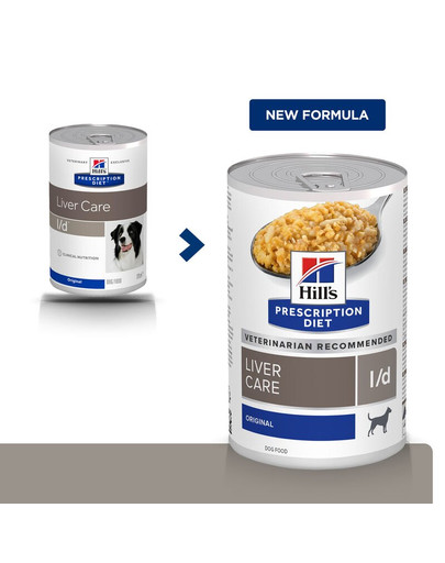 HILL'S Prescription Diet Canine l/d 370g krmivo pro psy s onemocněním jater