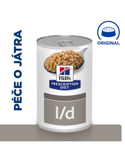 HILL'S Prescription Diet Canine l/d 370g krmivo pro psy s onemocněním jater