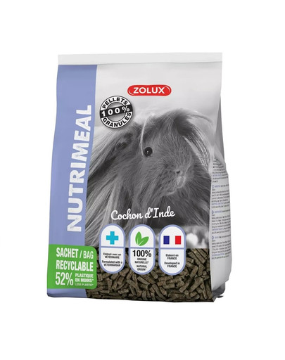 ZOLUX NUTRIMEAL 3 dl 800g směs pro morčata