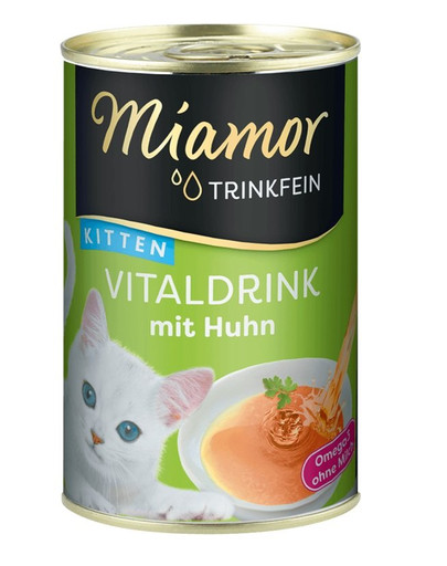 MIAMOR Trinkfein Soup s kuřetem pro koťata 135 g